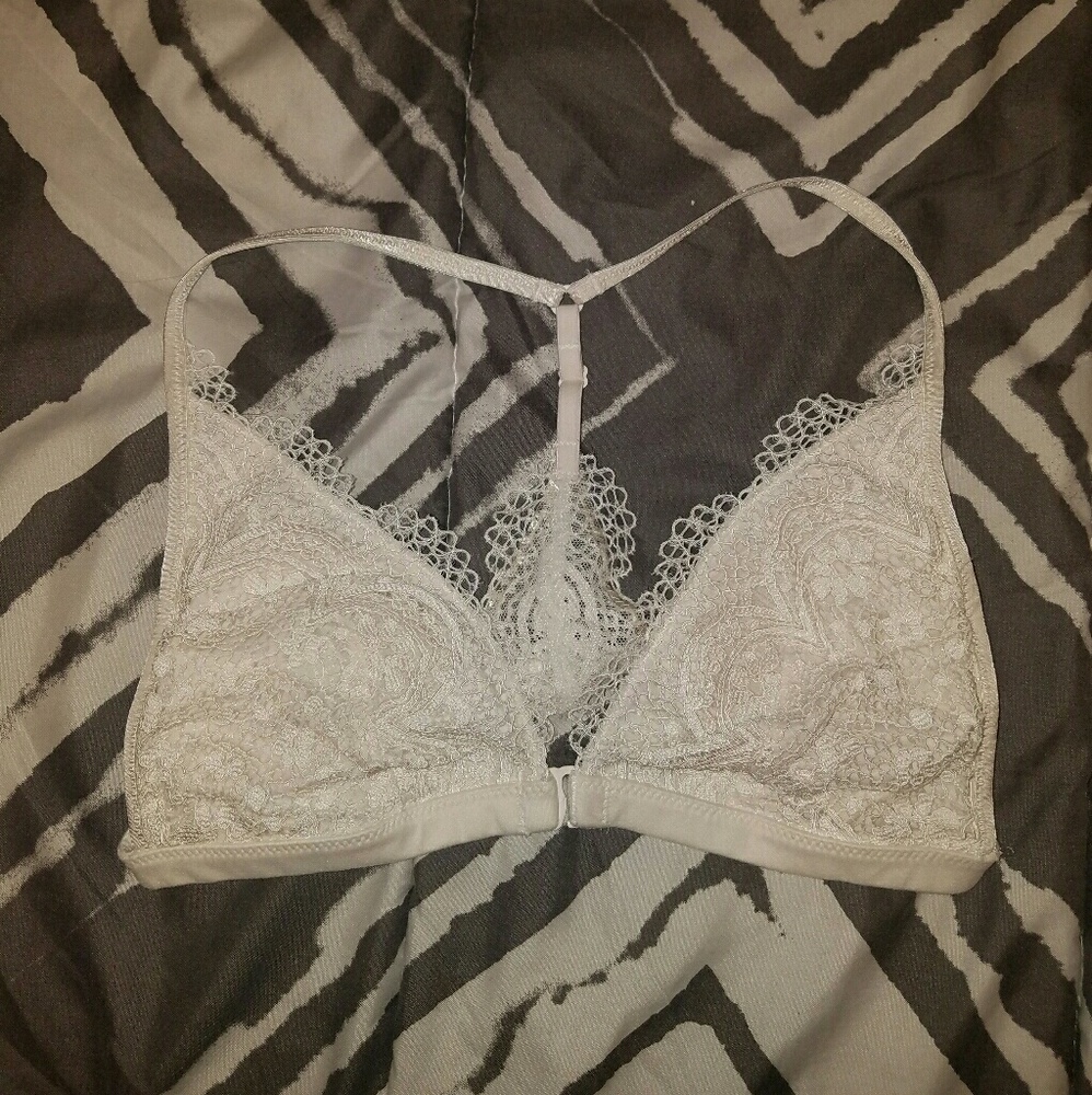 White bralette